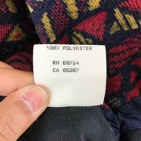 Vintage Columbia Sportswear Aztec Southwestern Print Fleece Womens L - Picture 9 of 10